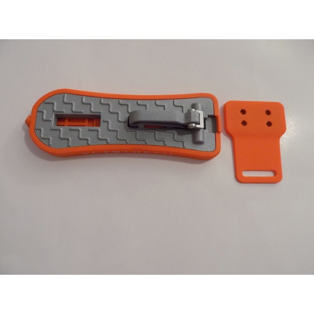 Car Door Step, Folding Doorstep Hook for Roof Access (Silver-Orange) Autothetic
